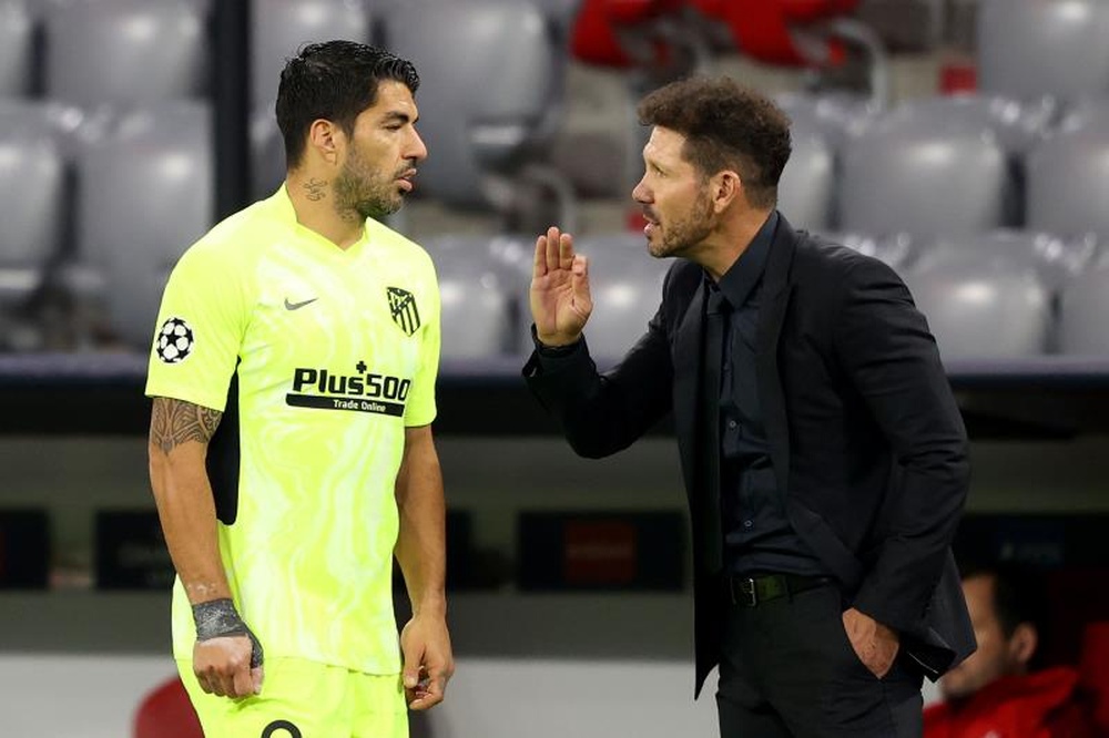 Simeone medita dar descanso ahora a Suárez para que esté al 100% ante Milan y Barça. EFE