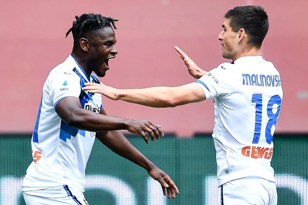 A Atalanta está na Champions pela 3ª temporada seguida. EFE/EPA/SIMONE ARVEDA