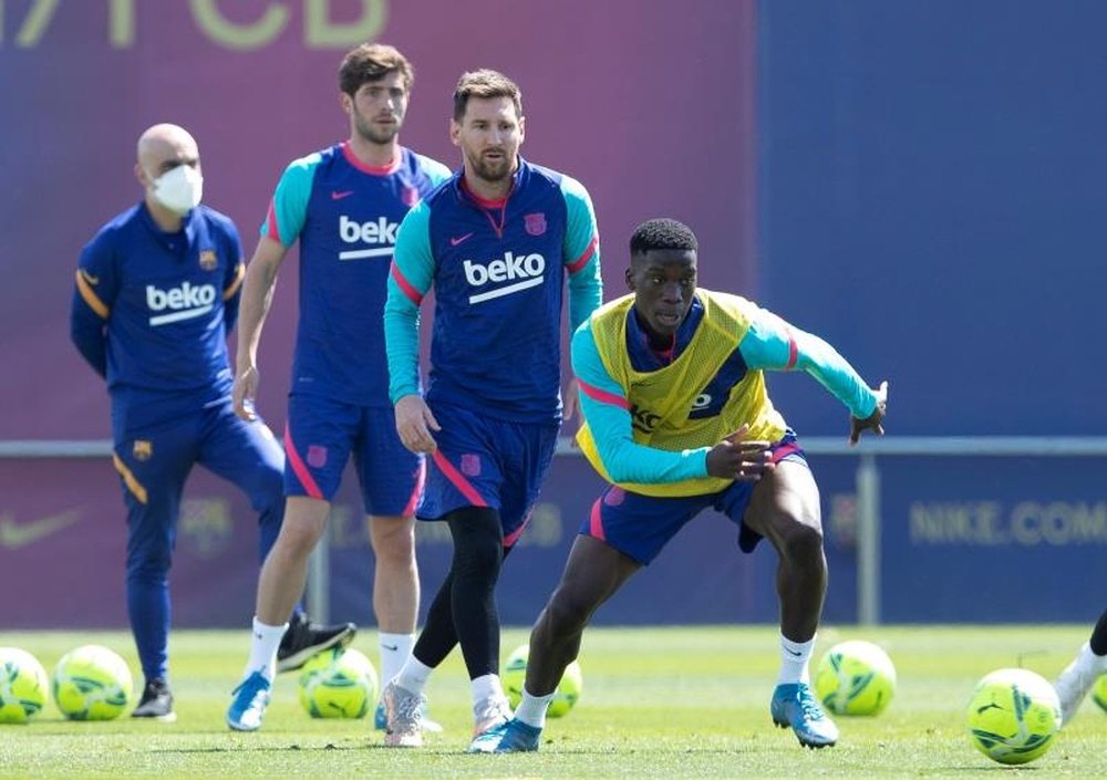 Ilaix Moriba écarté aussi du Barça B. afp