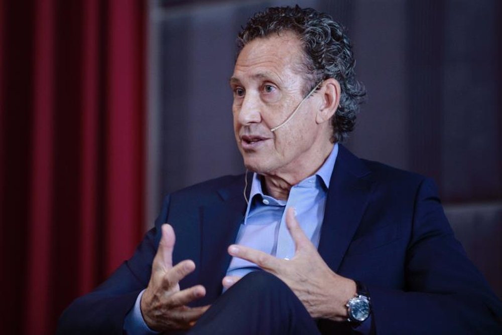 Jorge Valdano recordó su etapa en los banquillos del Tenerife. EFE
