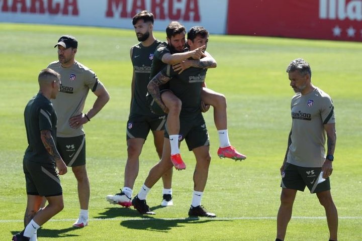Le premier entraînement de Marcos Paulo à l'Atlético