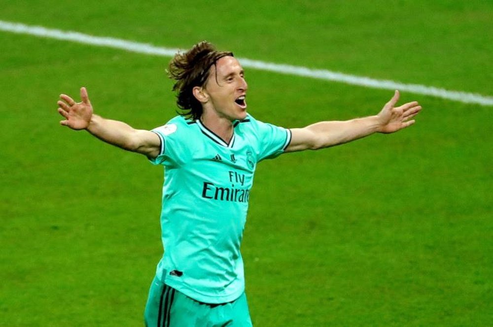 Modric quiere seguir jugando en el Real Madrid. EFE