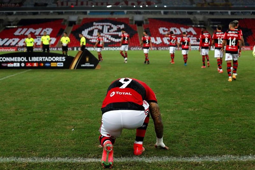 Flamengo se siente en desventaja por sus muchos convocados. EFE/Archivo