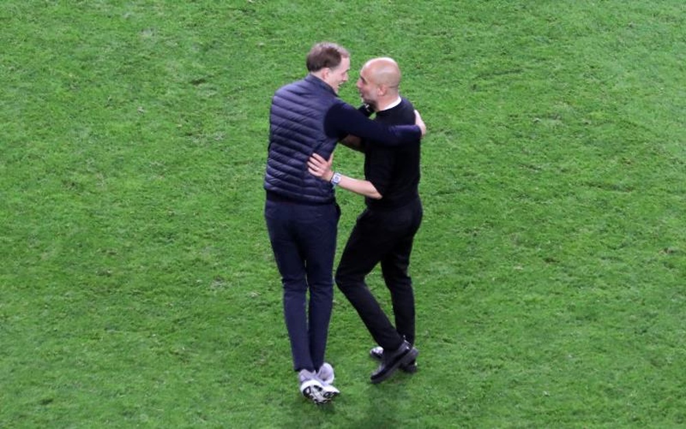Por fin Pep Guardiola se impuso a Thomas Tuchel. EFE/Archivo