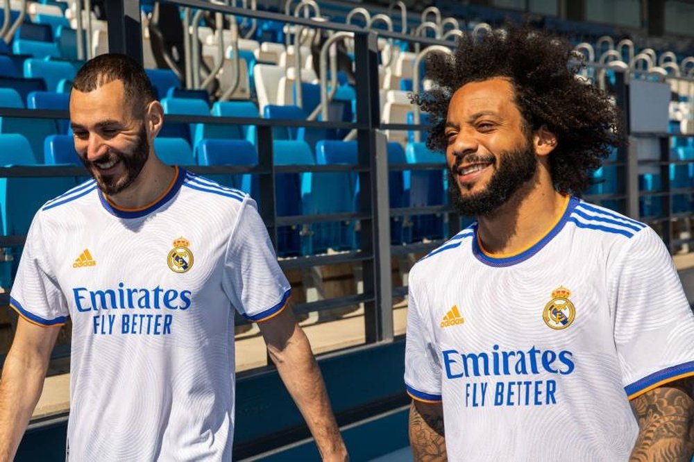 El Madrid anunció su nueva camiseta. EFE