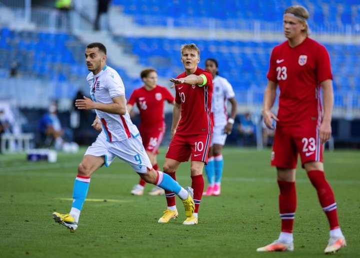 Haaland et Odegaard buteurs contre la Slovaquie