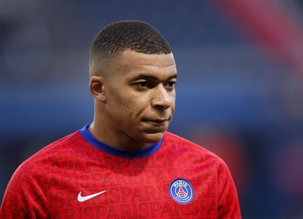 Mbappé no quiere ni oír hablar de su futuro. EFE/EPA/Archivo