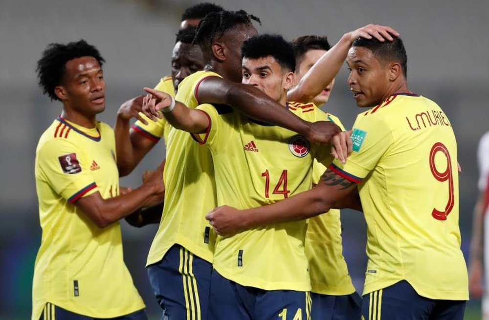 0-3 pour la Colombie, pour le bonheur de tous les Colombiens. EFE/ Paolo Aguilar/POOL