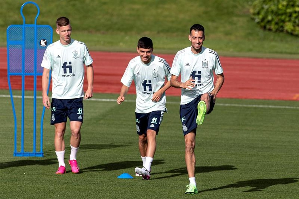Busquets dio positivo en coronavirus. EFE/Archivo