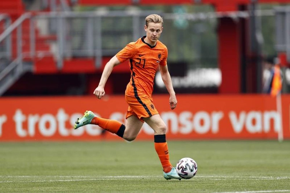 De Jong réagit à l'élimination des Pays-Bas. EFE