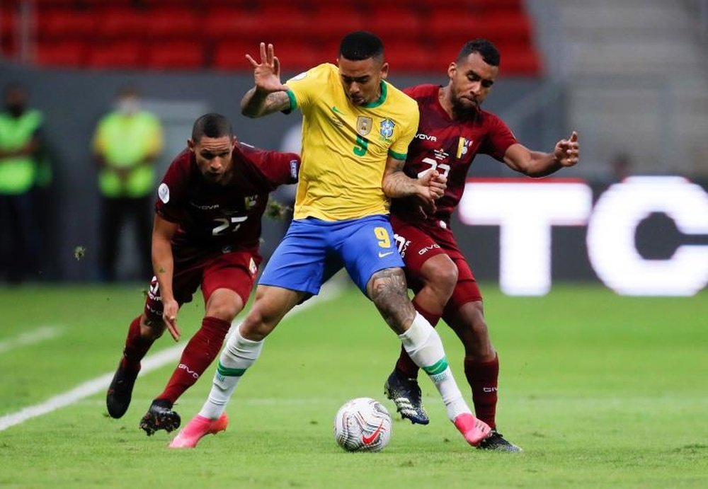 Gabriel Jesus to miss Copa America final after red card. EFE