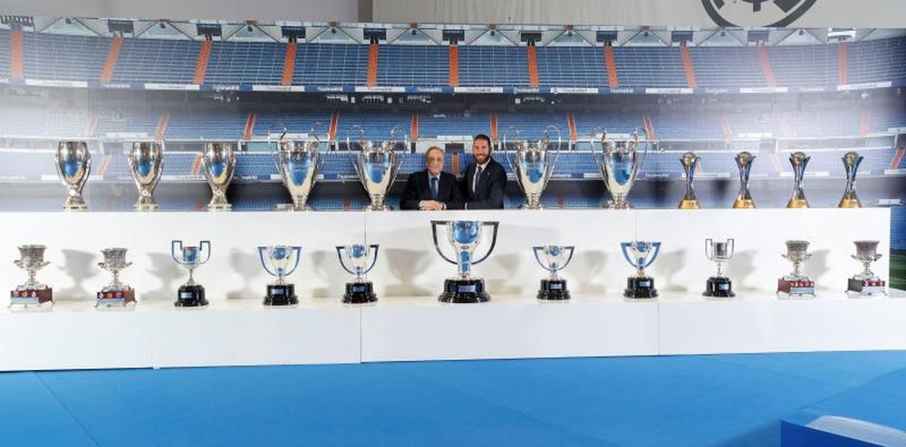 La carrière de Sergio Ramos au Real Madrid. AFP