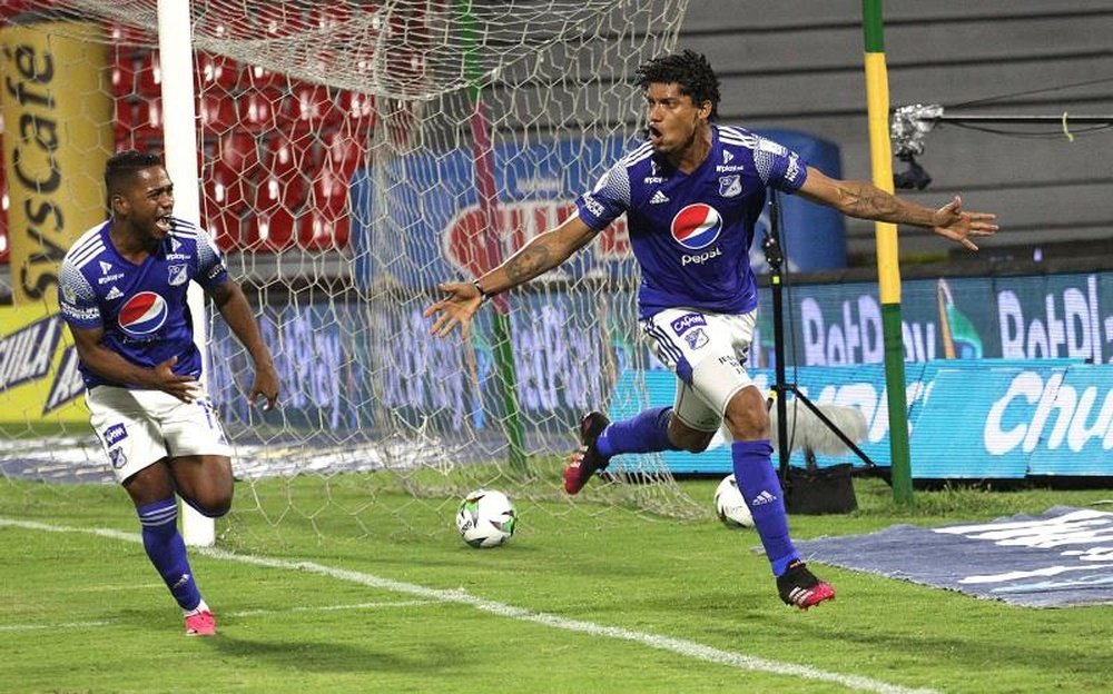 Millonarios venció por 4-2 a Deportivo Cali. EFE/Archivo