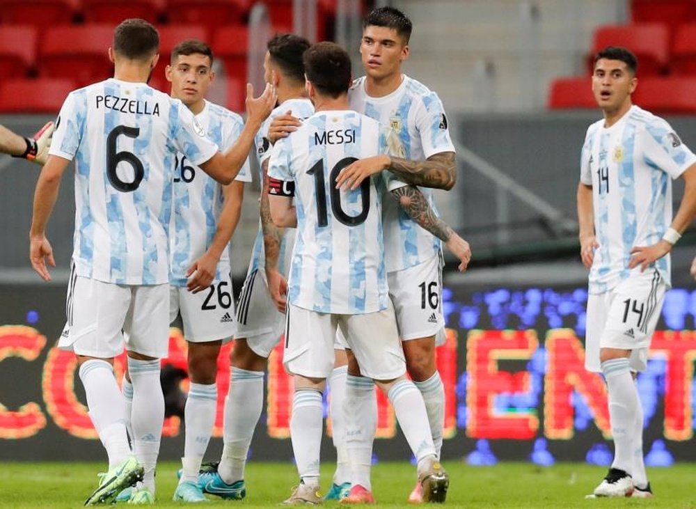 Première victoire pour l'Argentine en Copa América. EFE