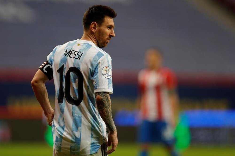 Messi ne s'entraînera pas tant qu'il n'aura pas prolongé. afp