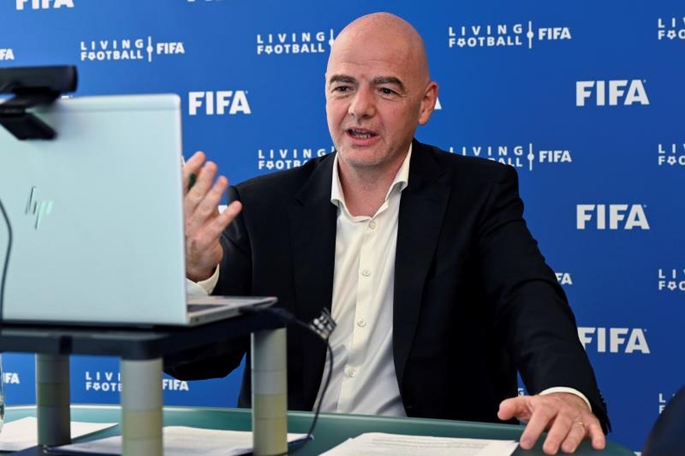 La Asociación de Fútbol Palestina protesta anulando una reunión con Infantino. EFE
