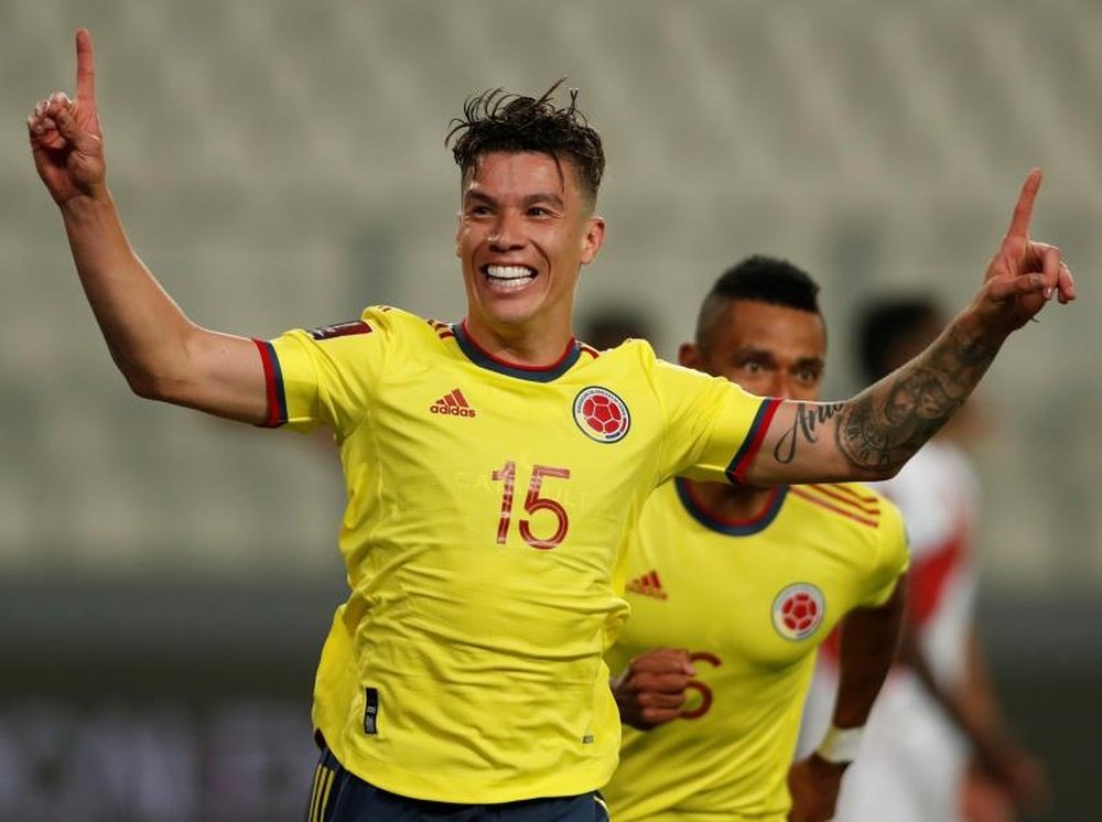 Lesionado, Uribe está fora da Copa América. EFE/ Paolo Aguilar