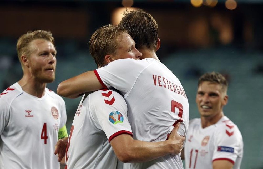 Dinamarca, a las semifinales de la Eurocopa. EFE