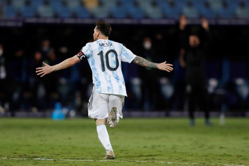 Messi, MVP du choc contre l'Équateur. EFE