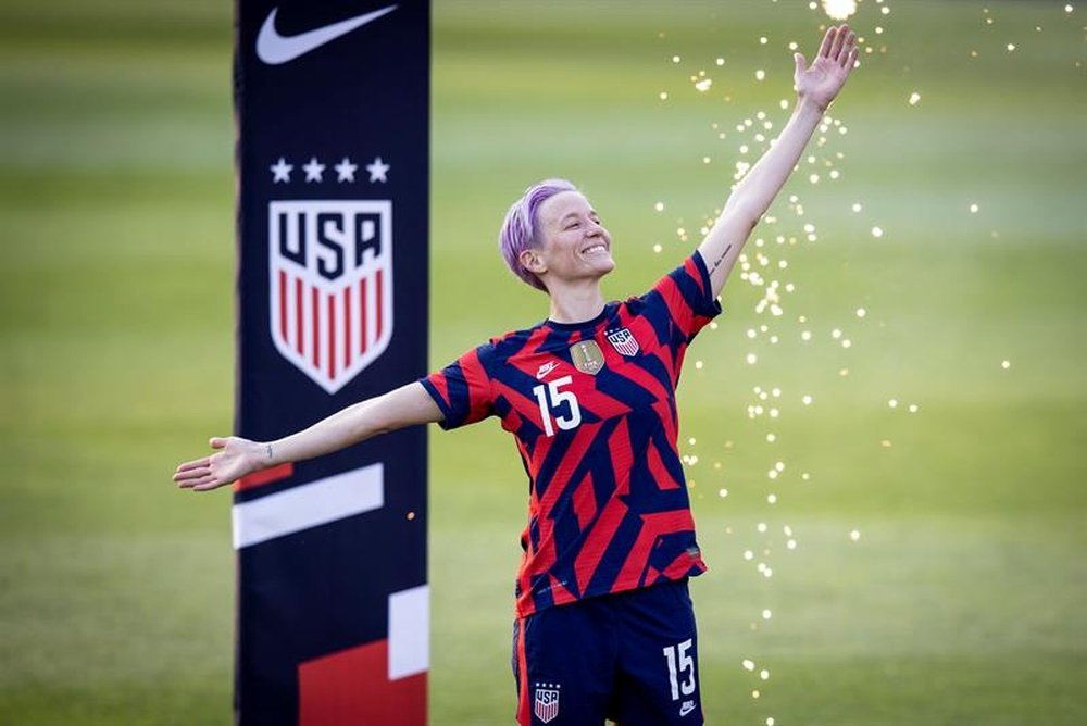 Megan Rapinoe annonce sa retraite à la fin de l’année ! EFE/EPA/IRA BLACK