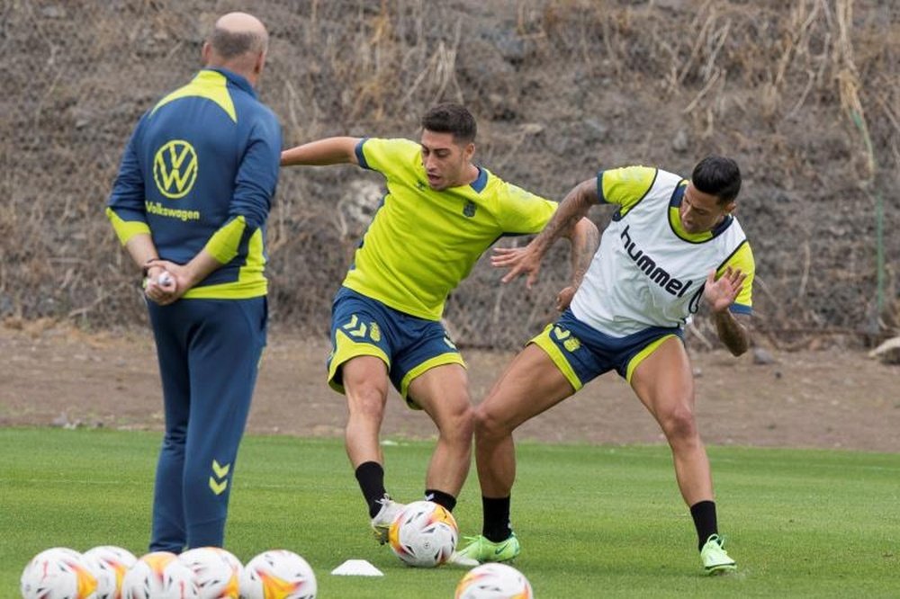 Maikel Mesa ya piensa en el reencuentro con la afición. EFE