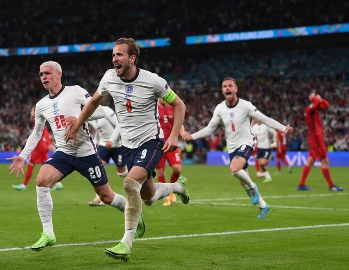 A Inglaterra vence uma Dinamarca valente e fará a final contra a Itália