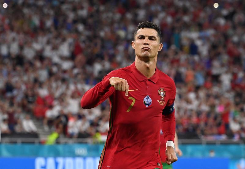 Cristiano Ronaldo máximo goleador Eurocopa 2021