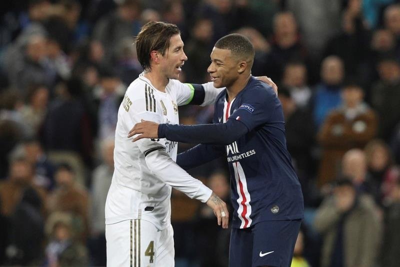 Ramos, con Madrid y PSG en un horizonte muy optimista. EFE