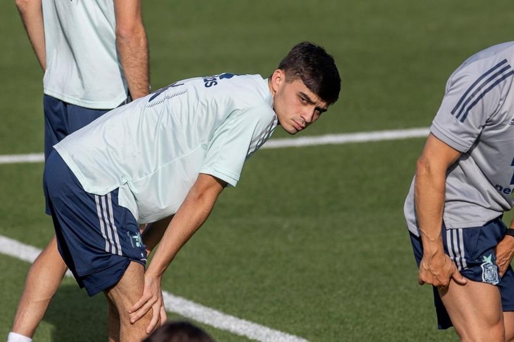 Pedri rassure sur son état de forme. EFE