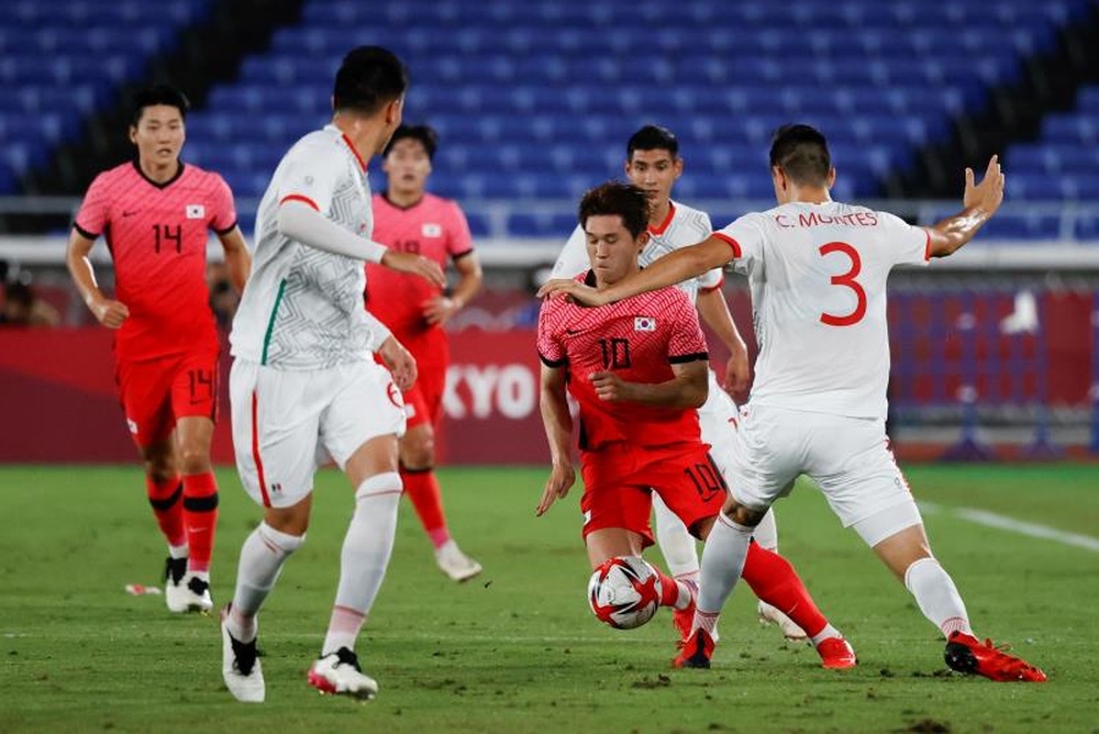 Goleada de México ante una Corea del Sur combativa. EFE