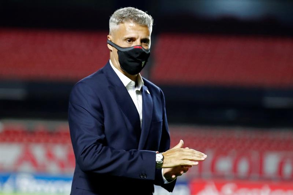 Tempo para desculpas de Crespo acabou. EFE/ Sebastiao Moreira