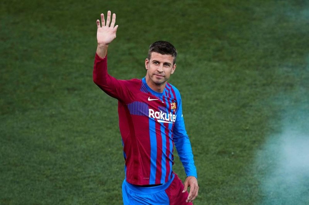 Gerard Pique revealed it would be very difficult to replace Lionel Messi. AFP