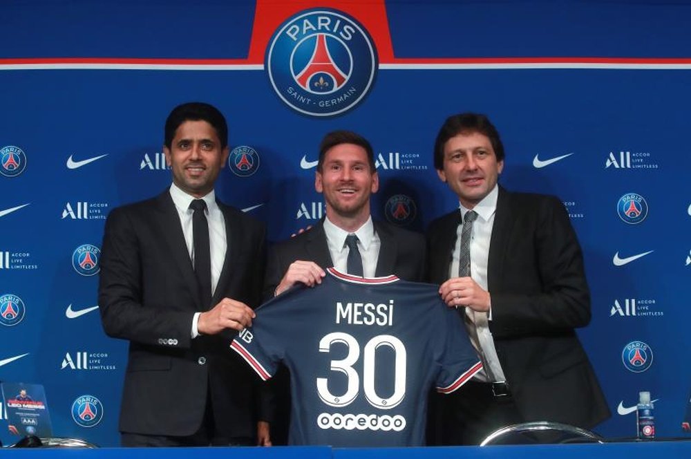 Messi, new PSG player. EFE