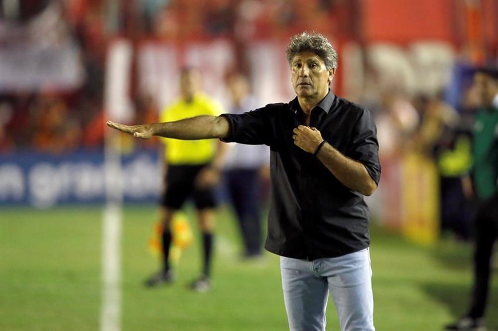 Renato Gaúcho entra na 'corda bamba' no Grêmio. EFE/Demián Estévez/Archivo