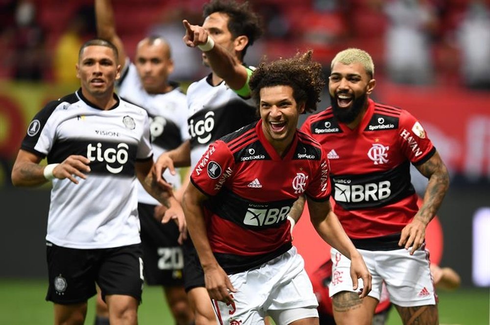 Brasil hizo historia en la Libertadores. EFE
