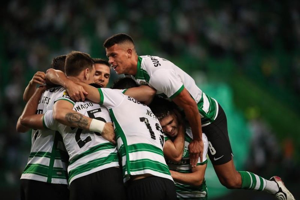 El Sporting CP venció. EFE