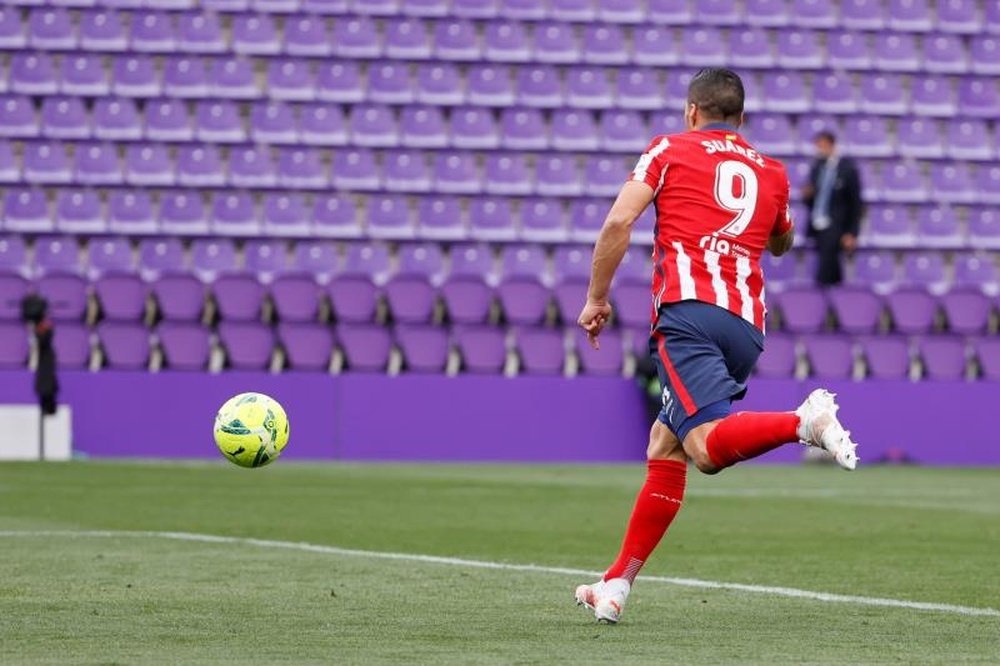 Luis Suárez va faire son retour dans le onze de l'Atlético. EFE