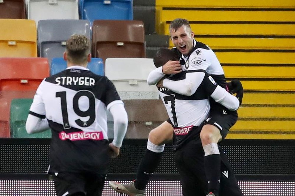 Gérard Deulofeu pourrait prendre la direction de Naples. EFE/EPA/GABRIELE MENIS/Archivo