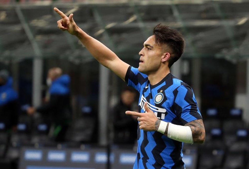 Lautaro quiere seguir en el Inter. EFE
