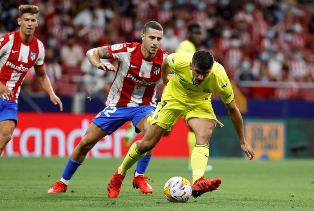 Mario Hermoso tiene claros los valores rojiblancos. EFE