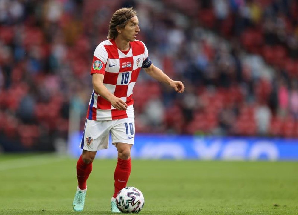 Modric will not be able to play against Slovenia. EFE