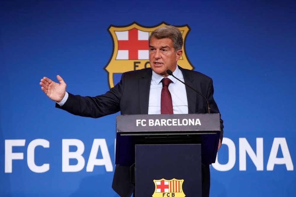 Neymar, Ansu Fati... les révélations de Laporta. EFE