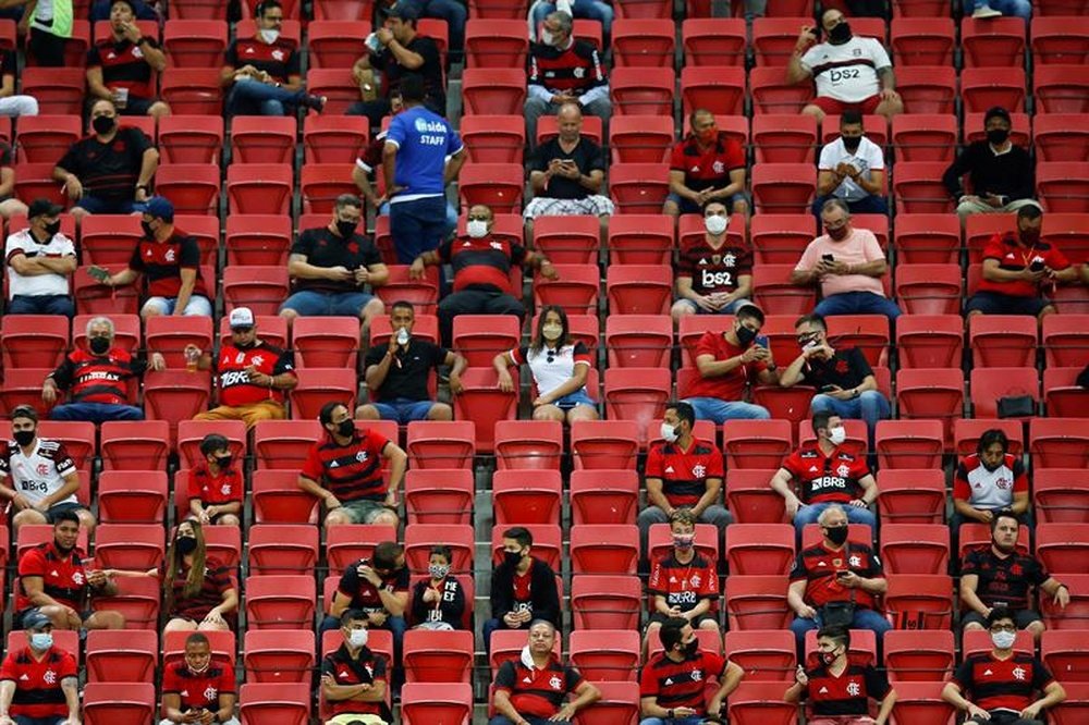 STJD derruba liminar do Flamengo por público nos estádios.EFE