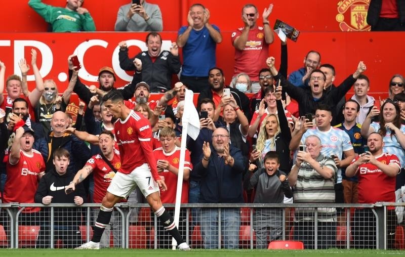 Así fue el reestreno de CR7 con el United: intensidad, protagonismo y doblete