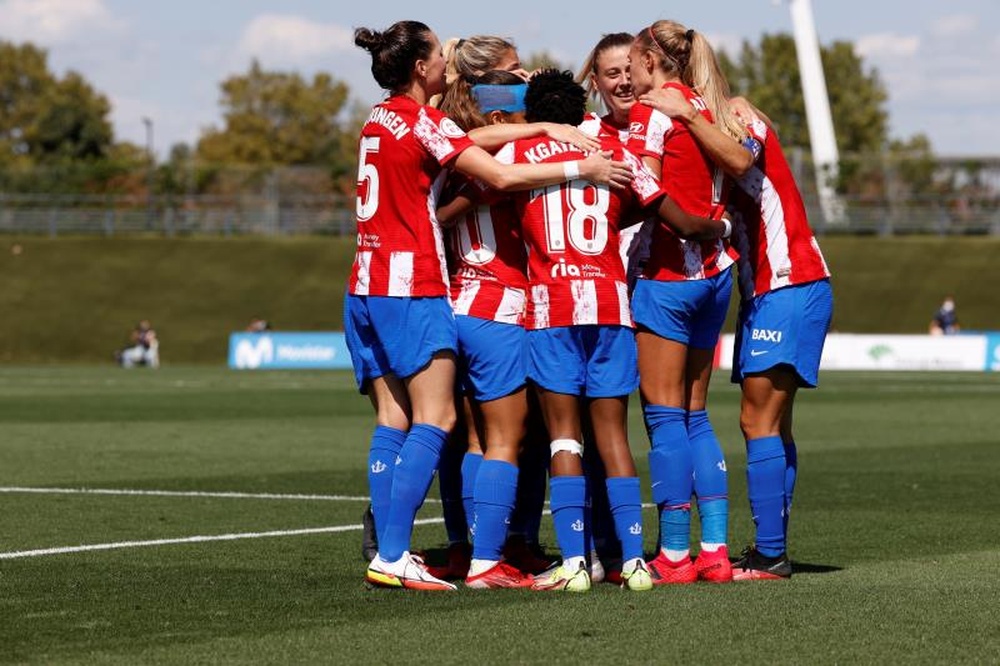El Atlético de Madrid venció por 0-2 ante el Real Madrid. EFE