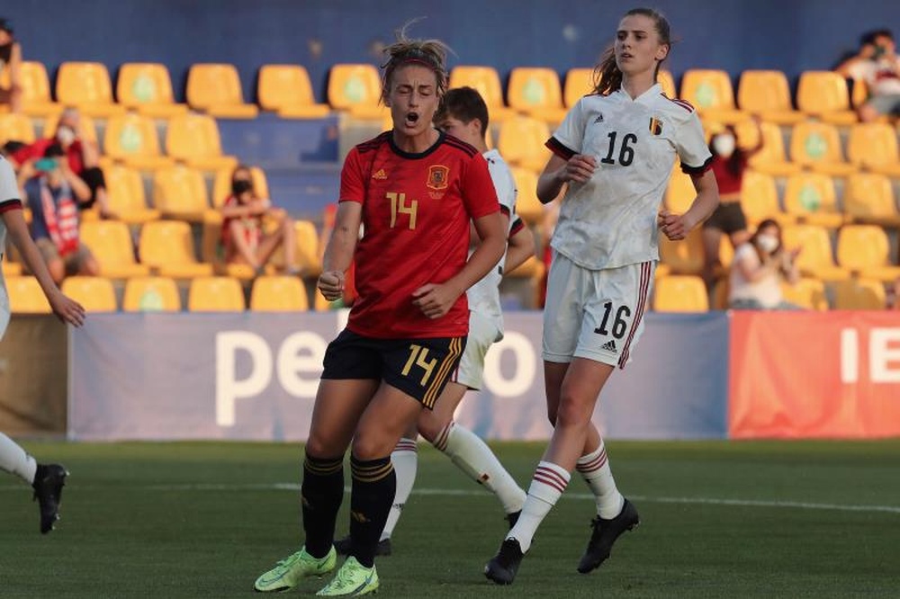 Alexia sigue haciendo historia con la Selección. EFE