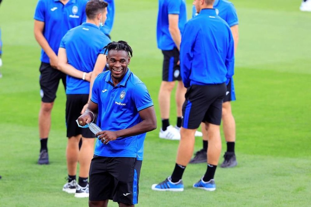 El Newcastle quería a Zapata, pero el Inter ha movido ficha por él. EFE/Archivo