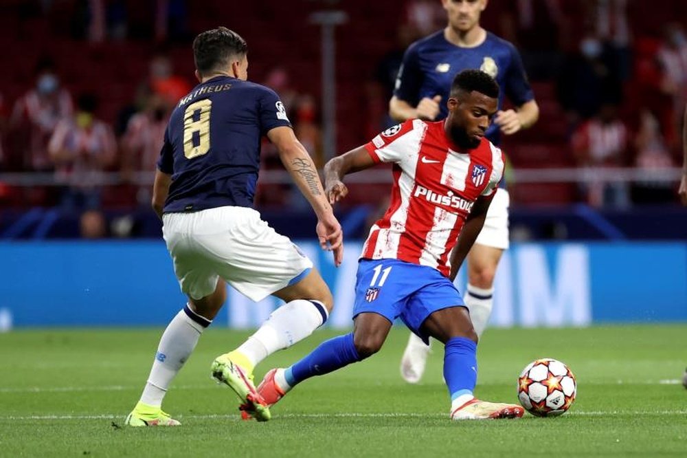 Atletico Madrid are aiming to renew Lemar as well as Oblak. EFE