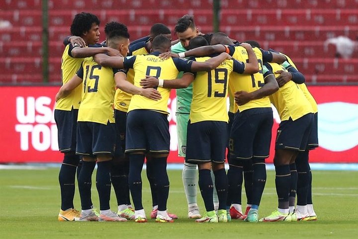 Ecuador confirmó su lista para el Mundial. EFE