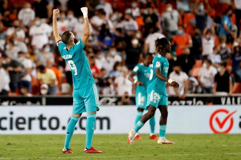 Le Real Madrid renverse Valence. EFE